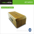 Premium design3D DSP Sound Effect stereo wooden Bamboo Bluetooth speaker